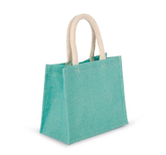 Sac réutilisable style cabas en toile de jute - modèle moyen - Réf: KI0273 - Kimood_2