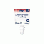 Tork savon mousse antimicrobien systeme s4 - carton de 6 recharges de 1000ml_2