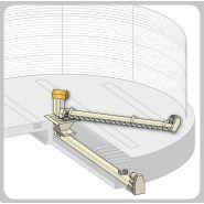 Vis de vidange DENIS pour cellules à fond plat jusqu’à 37 mètres de diamètre