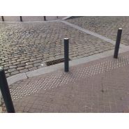 Clou podotactile a sceller acier zingué blanc - tige courte (be)_2