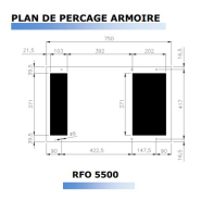 Echangeur Air/Eau pour évacuer les calories des armoires électriques - RFO 5500_2