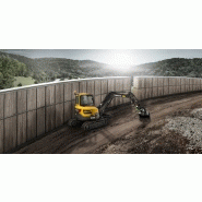 Pelle hydraulique compacte Volvo ECR58D pour applications diverses