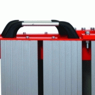 Plateforme pliante pour sortie équerre en aluminium_2