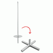Support en croix pour broche kebab - Ø max 16 mm_2