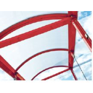 Abri Fumeurs Voûte M - Structure en Acier et Aluminium - Polycarbonate Anti-UV - 2500 ou 5000 mm de long_2