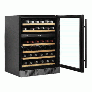 Cave à vin inox 2 zones - 46 bouteilles | Tefcold - TFW200-2S_2