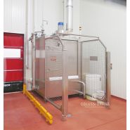 Laveuse industrielle alimentaire Colussi Ermes - Lavage de wagonnets jusqu'à 200 wagonnets/heure_2