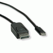ROLINE Câble adaptateur type C - DisplayPort, v1.2, M/M, 1 m_2