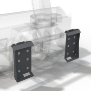 Souffleuse à neige TNX - Deux étages - Rotation hydraulique 270° - Arête de coupe HB 400_2