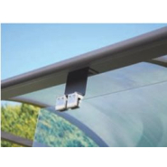 Abri fumeur fonctionnel - VOÛTE M - Protection contre intempéries - Dimensions 2500 à 5000 mm_2