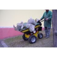 DT-300E brouette à moteur - Alitrak - 300 kg - 3 roues, structure robuste en acier, mécanisme semi-automatique_2