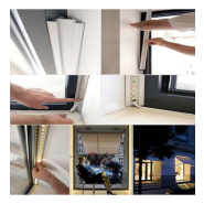 Profilé 2m alu en l et diffuseur opale -  référence profall_2