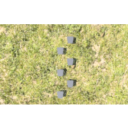 Station Pas Japonais - Référence PASJAP - 6 pas antidérapants en acier inoxydable pour parcours de santé_2