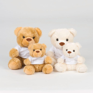 Ours en peluche avec t-shirt -  Réf: MM030_2