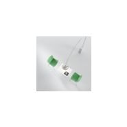 Zaza - Chaises empilables modernes et colorées - Ibebi - Traîneau 12 mm - Polypropylène et acier_2