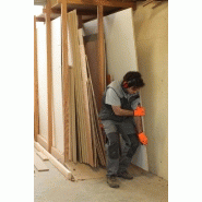 Gants de manutention GRIPRO ROSTAING - maçonnerie et menuiserie - orange - taille 9 - étanche et résistant à la perforation_2