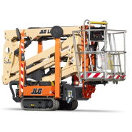 Nacelle articulée à chenilles JLG - hauteur de travail de 13.30 m à 32.48 m - bi-énergie hybride_2