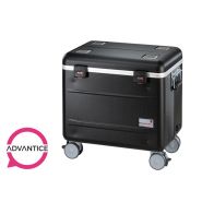 Paraproject Case i10 KidsCover - Valise de stockage et rechargement pour 10 tablettes avec étuis en mousse_2