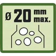 Pompe de relevage inox - eau chargée - 1100w - 306418_2