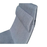 Fauteuil Lounge SINETICA d'occasion - Structure tubulaire en acier - Assise et dossier en polyuréthane - Design épuré et contemporain_2