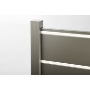 Zéphyr - clôture en aluminium - alukit - lames de remplissage 196 mm_2