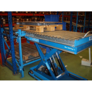 Convoyeur à palettes - stockage et manutention jusqu'à 1500 kg - motorisé à rouleaux ou chaînes_2