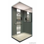 Installation d'élévateur intérieur ou extérieur en gaine fermée