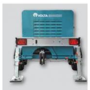 VM 5000 DL - Treuil hydraulique pour câbles souterrains - Volta - Tirage max. 5500 daN avec moteur diesel_2