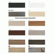 Armoire mixte hauteur 236 cm - Mobel Linea - 100, Poirier_2