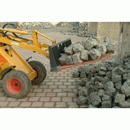 Fourche à pavés pour pavage KM 80/90 Knikmops Rollmops - diverses largeurs disponibles_2