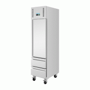 Armoire réfrigérée positive GN slimline 1 porte 2 tiroirs série U 292 L UA112 Polar_2