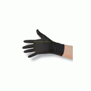 GANTS NITRILE NOIRS non poudres usage unique boite de 100 mediprotec (isognn338)_2