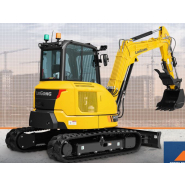 Mini-pelle pour espaces les plus restreints - Liugong 9051 F ZTS_2