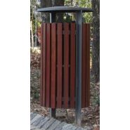 Axis - Cendrier Corbeille 110L Ergonomique et Résistant - Larusdesign_2