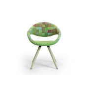Fauteuil d'accueil polyvalent et confortable - SAMBA - Design italien contemporain et configurations variées_2