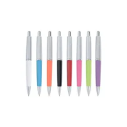 Modèle Venise - Stylo à bille en plastique avec clip en métal - 13,7 cm de long, diamètre 1,1 cm_2