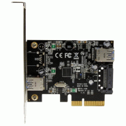 Carte contrôleur PCI Express à  2 ports USB 3.1 (10 Gb/s) - 1 externe 1 interne - USB-A_2