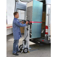 Diable électrique monte escalier 400 kg - CargoMaster C 400 - AAT avec élévateur intégré_3