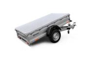 Remorque bagagère freinée - 2,05 X 1,22 M - 1300 KG - ZASLAW 205SH_2