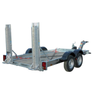 Remorque porte-engins Spéciloc-EVO - ECIM avec rampes aluminium, charge utile 2 785 kg_2