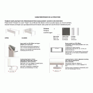 Bureau de Direction en verre X7 - Officity - 180, Blanc, Verre Blanc_2