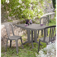 Chaise empilable en résine de synthèse avec protection anti UV - MIAMI - plusieurs coloris - garantie 3 ans_2