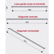 Échafaudage-cadre à basculeurs DR6 - Condor - lisses et diagonales - acier S235JR_2