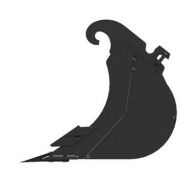 Godet d'excavation-mini-pelle - caterpillar finance france - 500 mm (20 in) - poids 132 kg_2