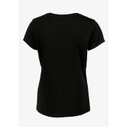 T-shirt femme - Le tee-shirt indispensable - Montauk Femmes - Noir - Nimbus_2