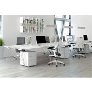 Wi-Max - fauteuil ergonomique pour bureau avec dossier résille ou tapissé et coques noires ou blanches_2