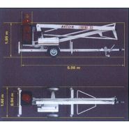 Équipement de levage tractable pour accès en hauteur - 200 kg de charge