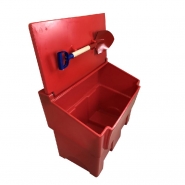 Bac à sable-sel-absorbants 300L avec pelle intégrée - polyéthylène haute densité - Plast'Up Rotomoulage_2