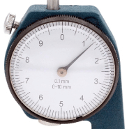 Contrôleur d'épaisseur 1er prix - Lecture 0,1mm - Profondeur 17mm - Plage 0-20mm - Réf. 130202B_2