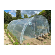 Serre avec deux portes pivotantes pour une aération naturelle et une accessibilité optimale - ABRI LEGUMES Serre avec deux portes pivotantes pour une aération naturelle et une accessibilité optimale - ABRI LEGUMES